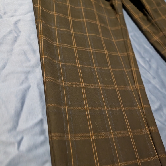 ASOS Men's Brown Plaid Dress Pants 30x30 - Picture 3 of 9
